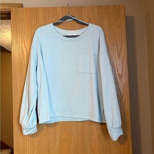 LC Lauren Conrad Soft Blue Sweater